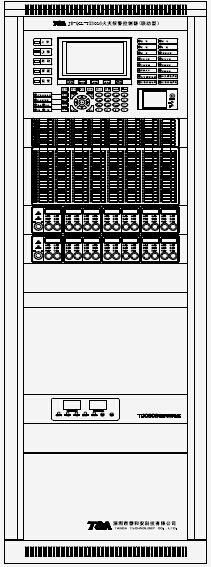 JB-QGL-TX3032火災報警控制器面板示意圖
